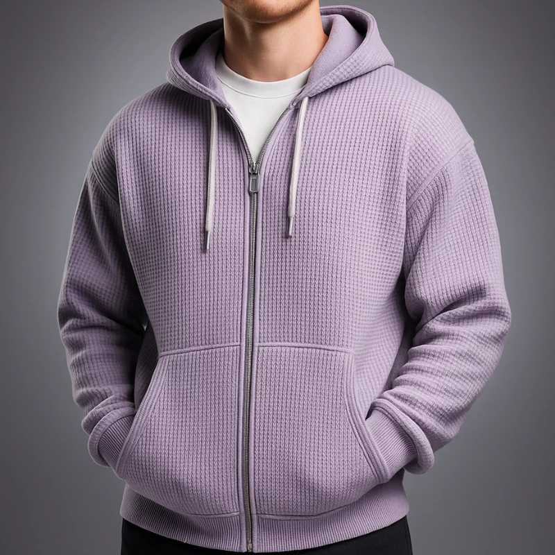 Riley Waffle Hoodie