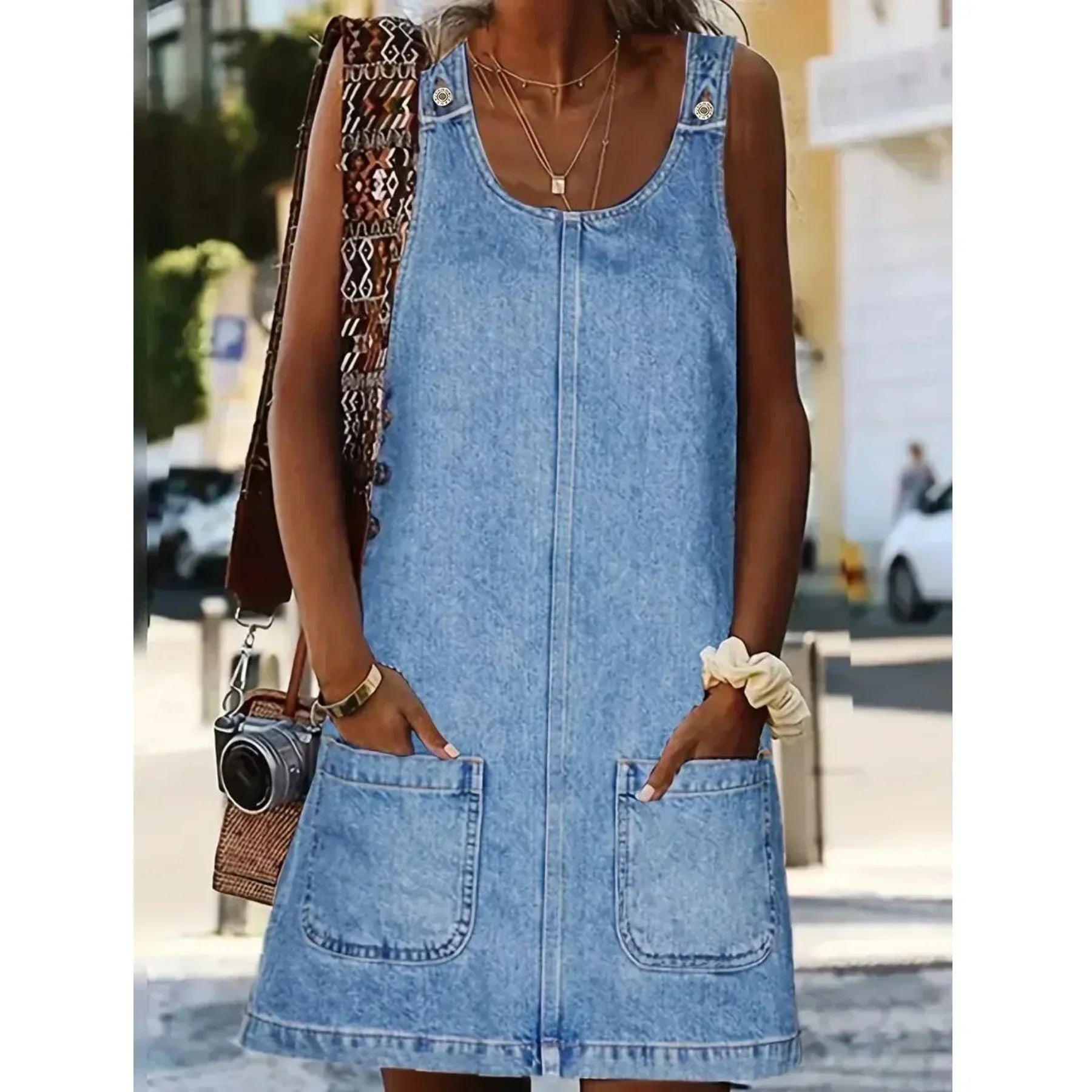 Vienna - Relaxed Denim Dress